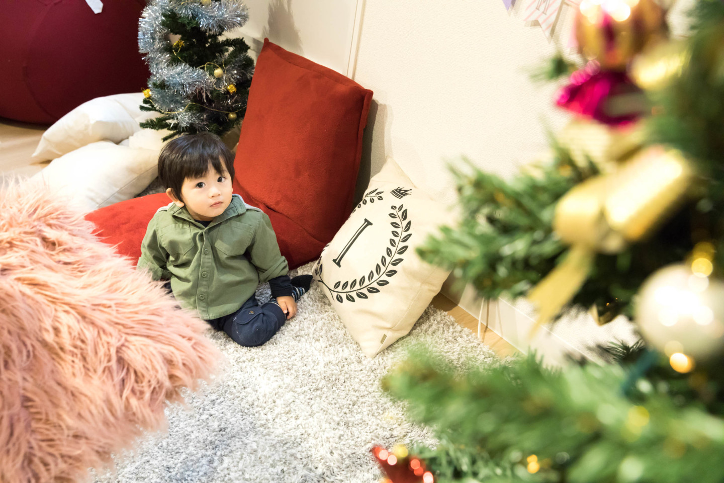 Koji Takayanagiの出張撮影したクリスマスのキッズ写真 (エミリィ)