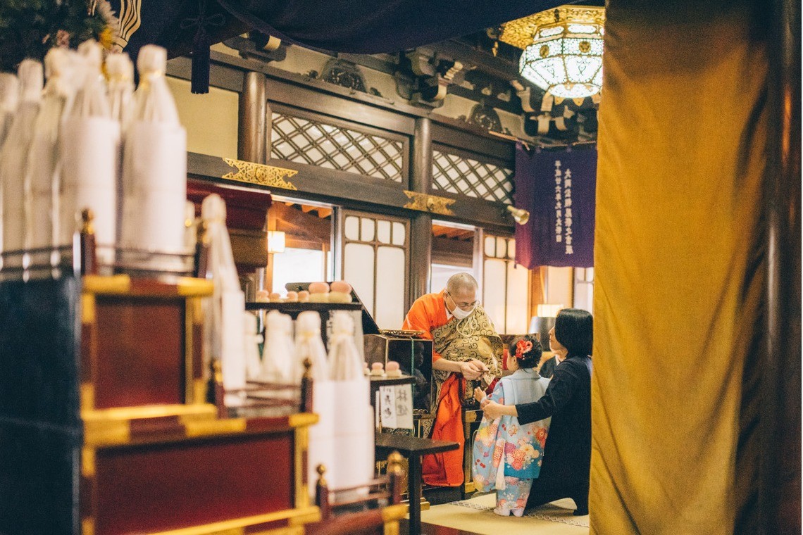 おしゃれな七五三写真(エミリィの出張撮影)