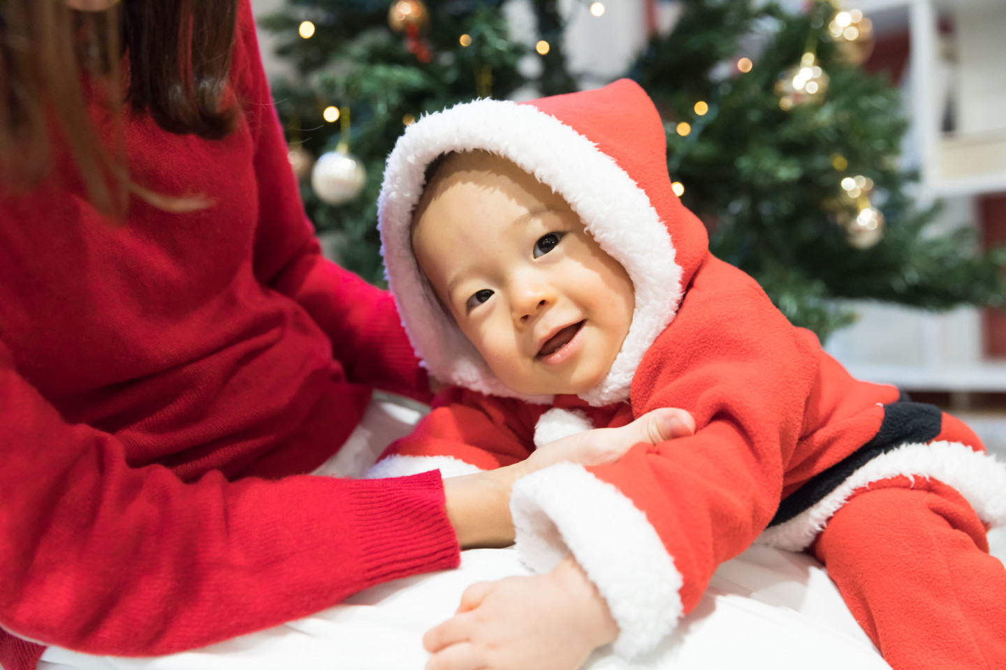 Koji Takayanagiの出張撮影したクリスマスのキッズ写真 (エミリィ)
