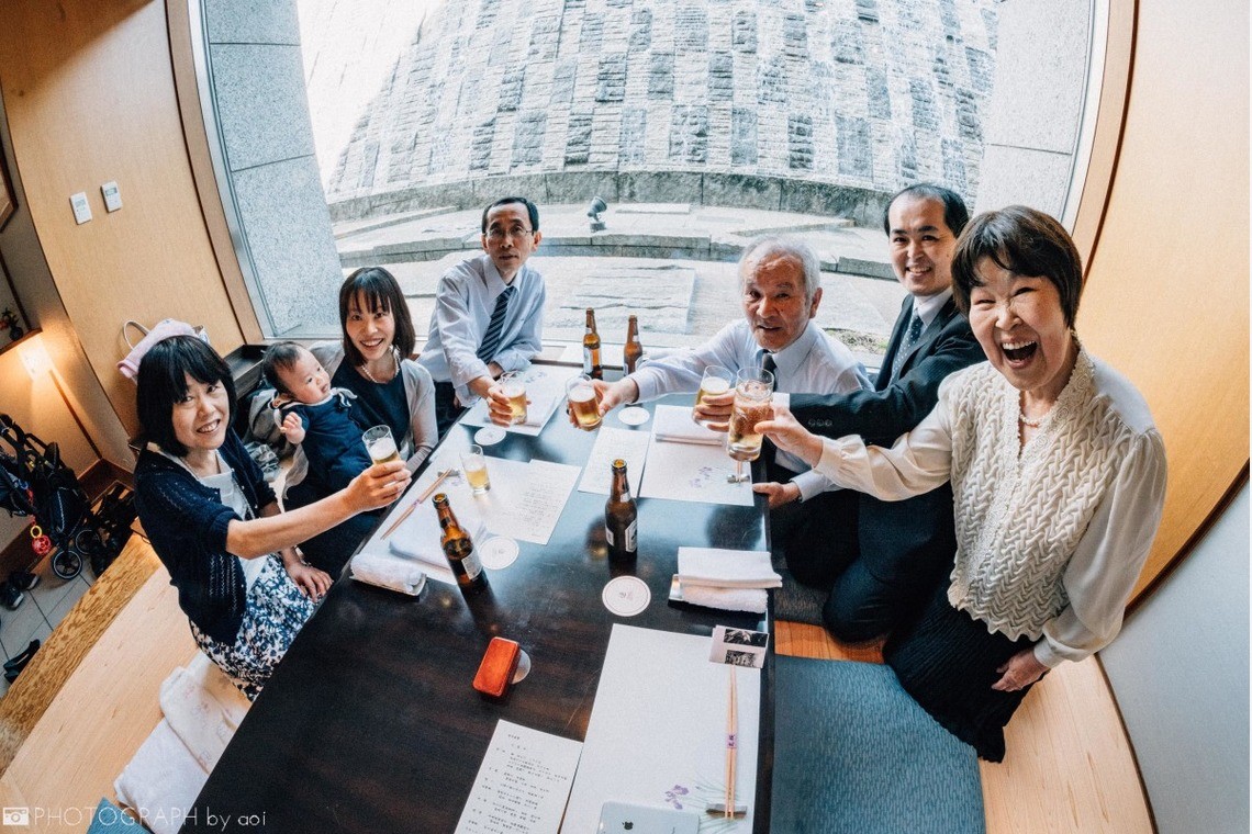 お宮参りフォトのアイデア（出張撮影）