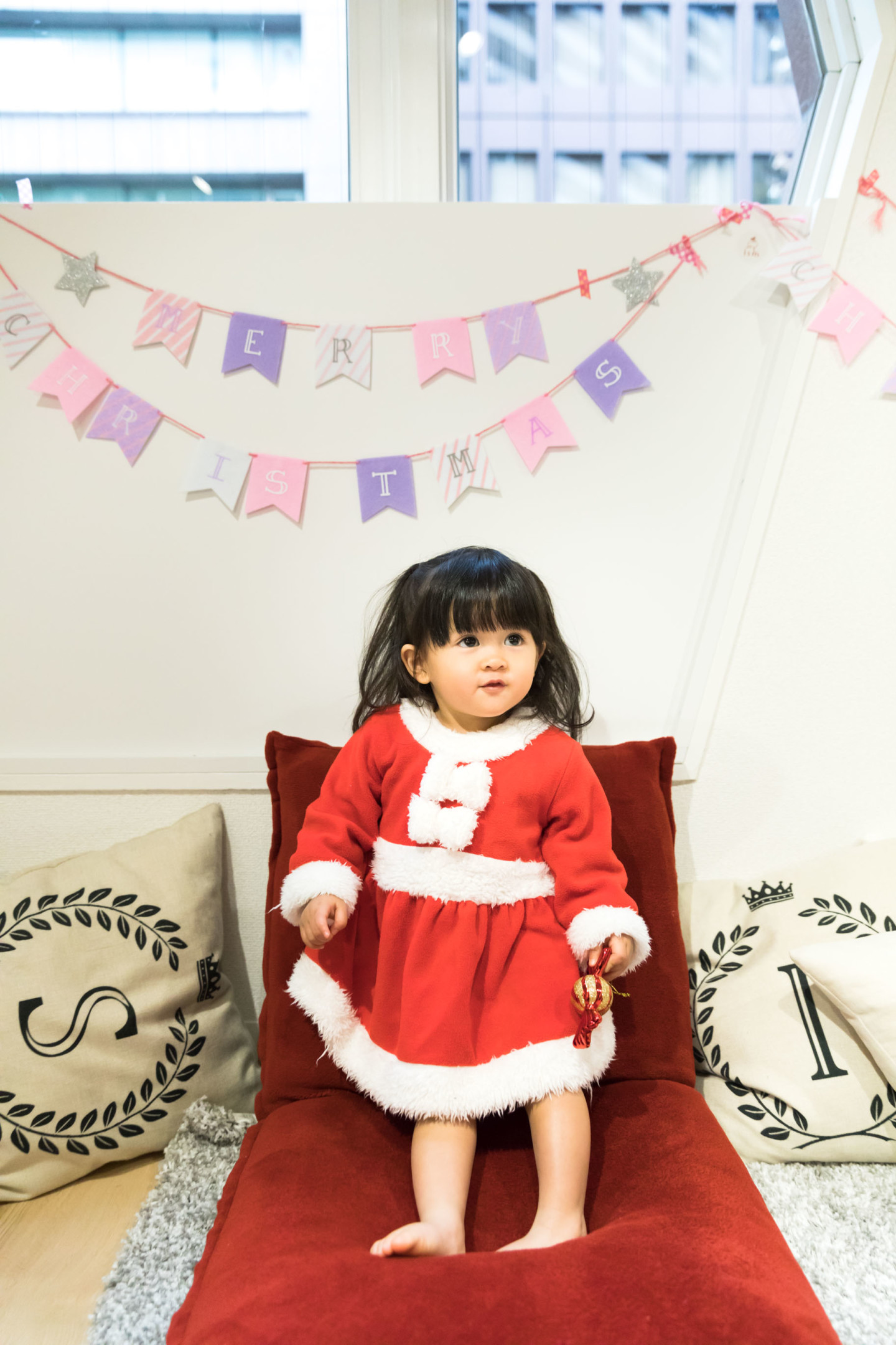 Koji Takayanagiの出張撮影したクリスマスのキッズ写真 (エミリィ)