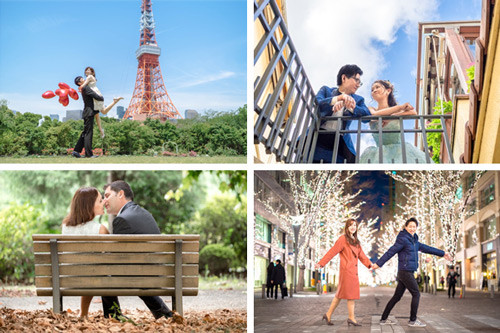 Pre Wedding Photos taken by Natsumetic Photography in Tokyo